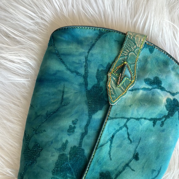 👗 Spring step L’Artise Laretilyn turquoise boot - Picture 2 of 9